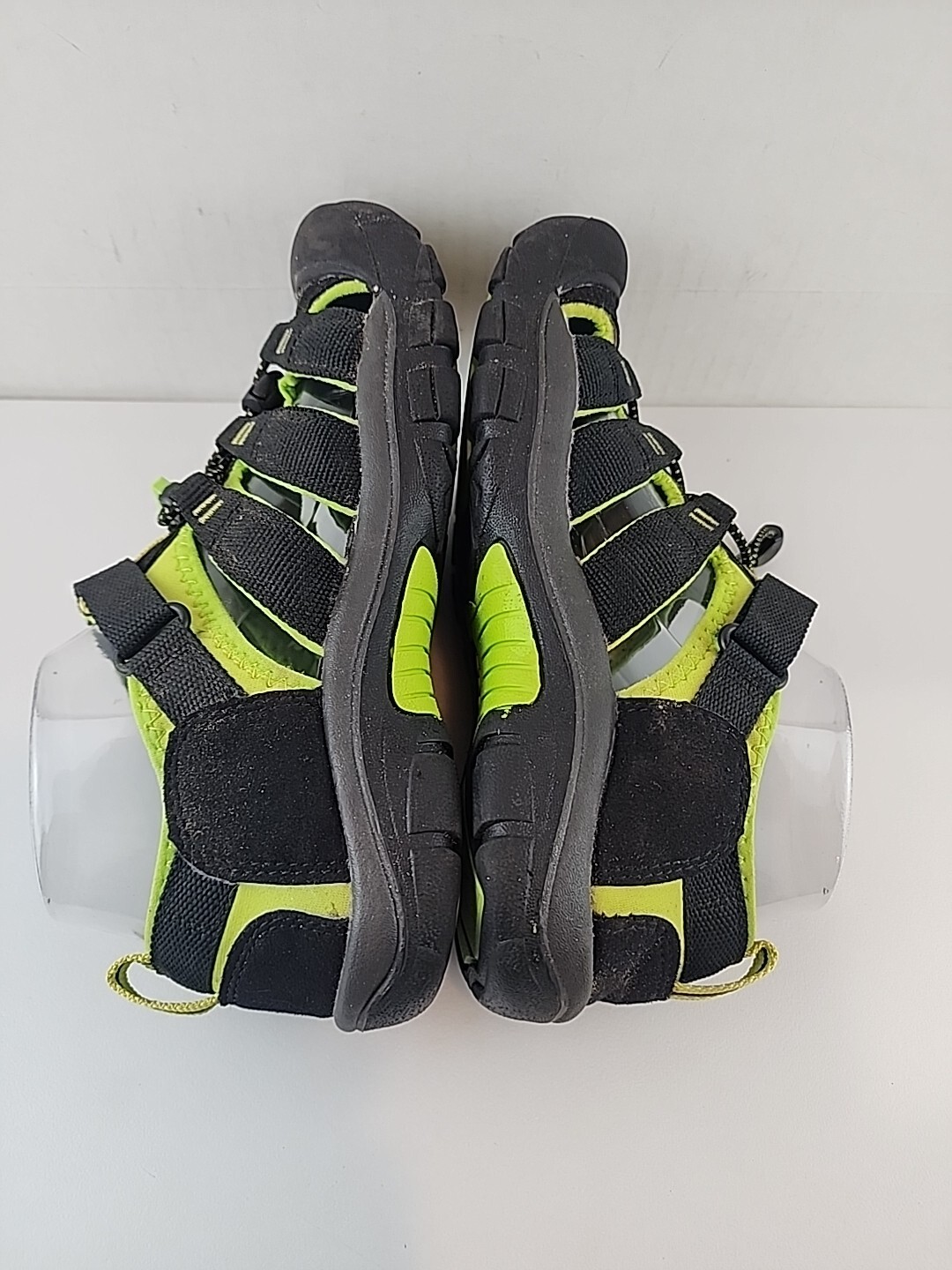 Keen Shoes Sandali Nero Verde Neon Acqua Escursionismo Giovanile Taglia 5