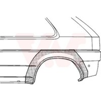 Seitenwand Hinten Links Radlaufrand FüR VW Golf III 1H1 Cabriolet 1E7