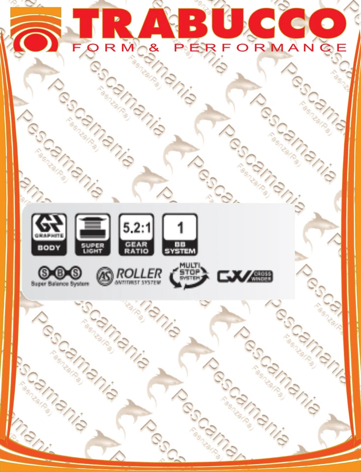 Mulinello Trabucco HYDRUS RD 4000 spinning bolo match fishing Feeder - Immagine 2 di 3