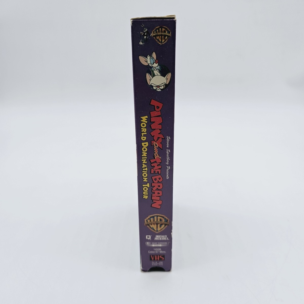 Vintage Pinky And The Brain: World Domination Tour (VHS, 1996