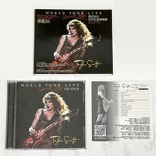 Taylor Swift 2011 Speak Now World Tour Live Taiwan Box CD DVD with Promo Card