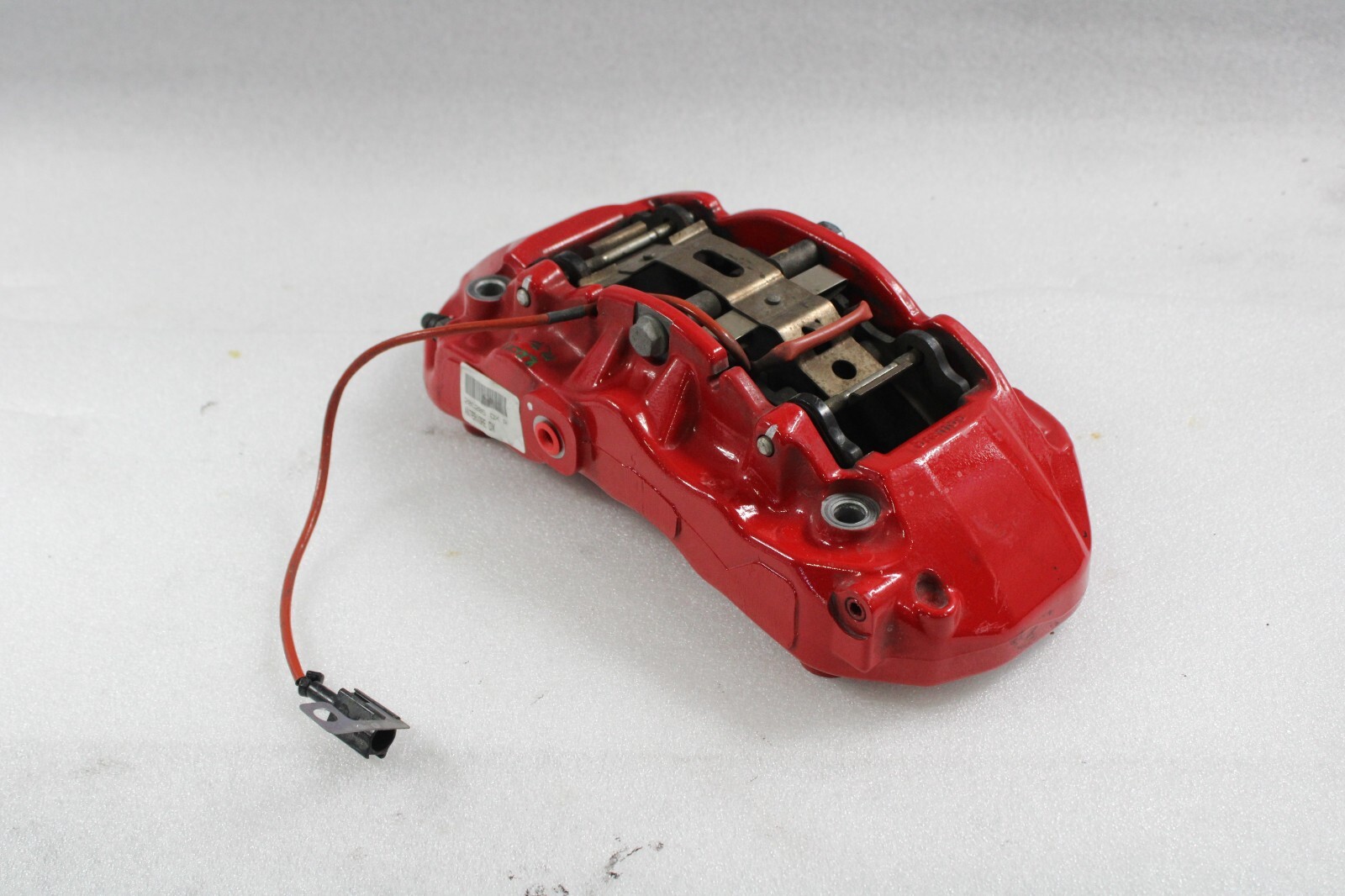 Ferrari California T, RH, Front Brake Caliper, CCM, Red, Used, P/N 297303