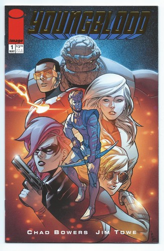 IMAGE (2017) YOUNGBLOOD # 1 GOLD FOLIE HÄNDLER WERTSCHÄTZUNG VARIANTE NM/MINT - Bild 1 von 2