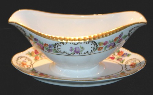 Vintage SCHUMANN-BAVARIA SCH115 Embossed Multicolored Dresden Flowers Fine China - Picture 80 of 133