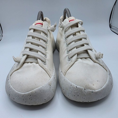 Camper Peu Stadium Mens Size 7 White Red Sneaker Shoes Casual Comfort Walking - Picture 2 of 13