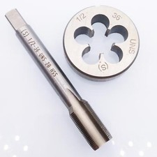 HSS 1/2-36 UNS Tap & 1/2-36 UNS Die Right Hand