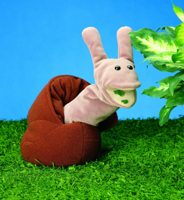 Handpuppe SCHNECKE Folkmanis Snail Kasperlepuppe Bauchredner-Puppe Puppentheater