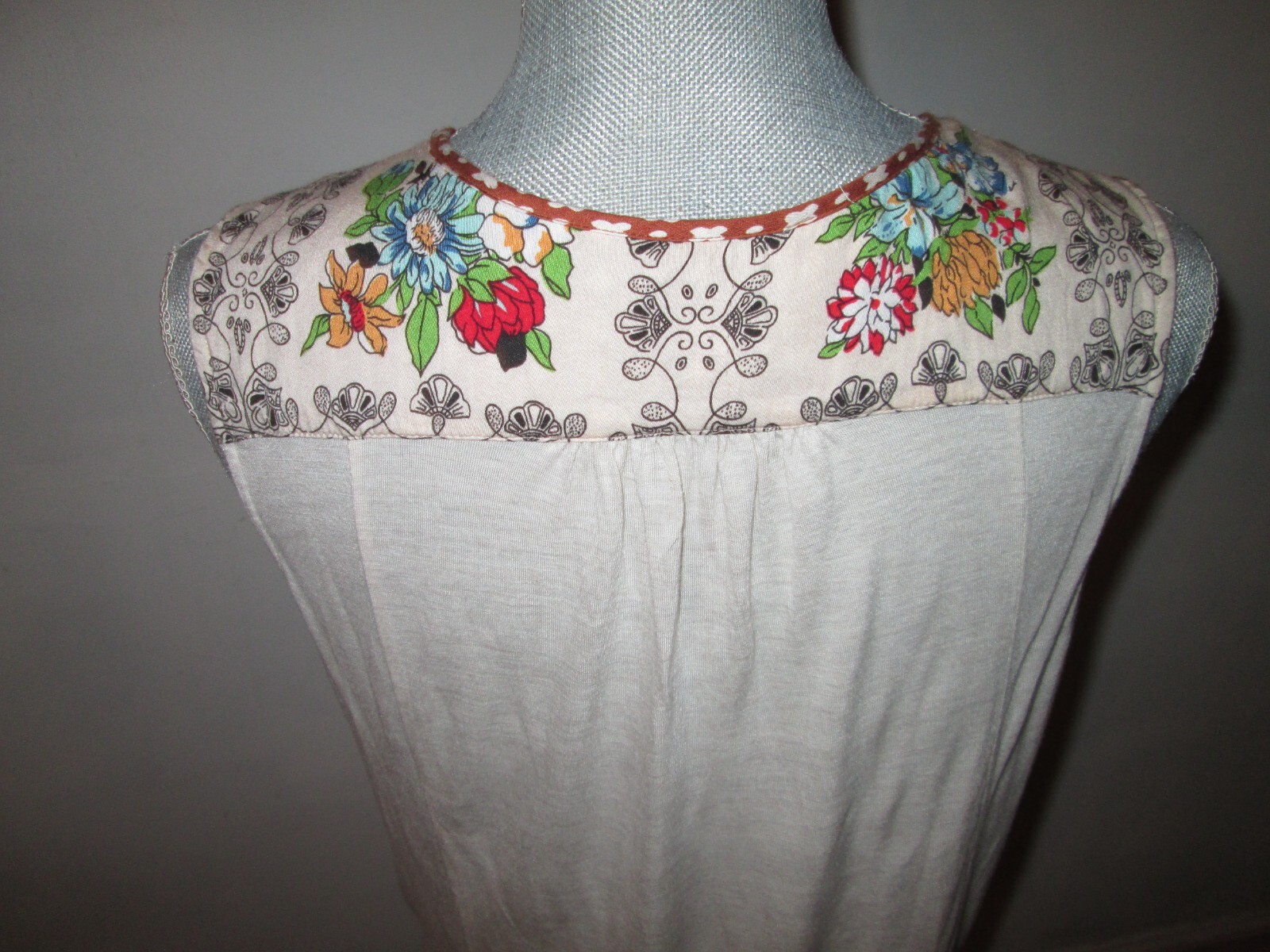 Athropologie TINY Bodhi Patchwork Boho Sleeveless… - image 4