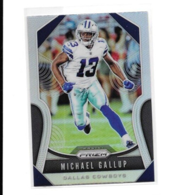 Michael Gallup 2019 Panini Prizm Silver Prizm #34