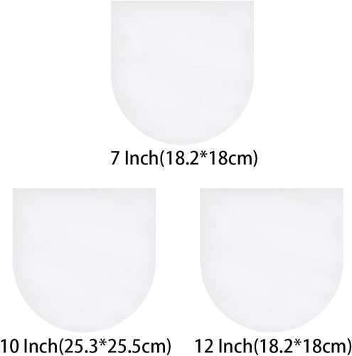 50Pcs Pochettes Intérieures Disque Vinyle, Couvertures d'Album de Protection Transparentes, LP Anti-S - Photo 5/12