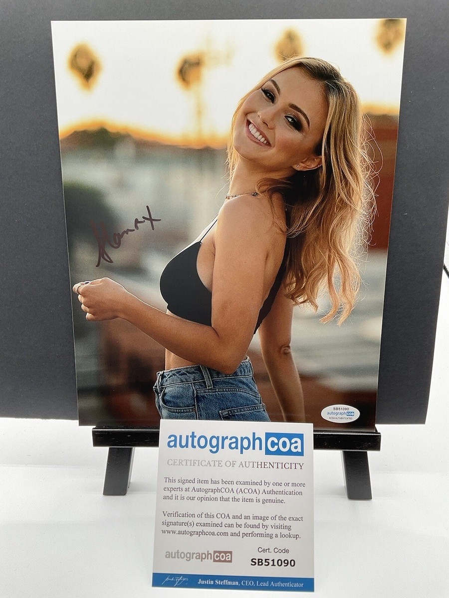 Alana Boden signed photo autograph Sexy ACOA Uncharted COA Ride