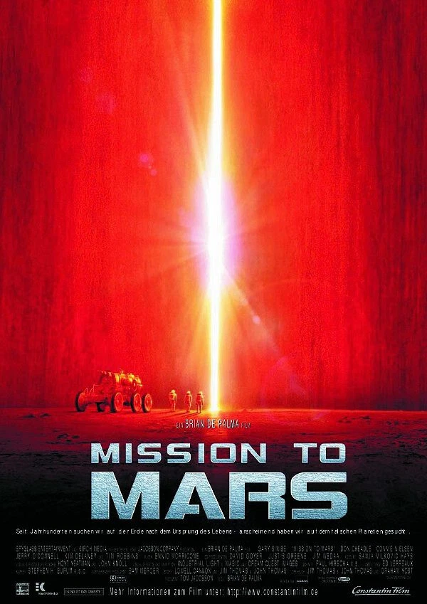 35mm-Trailer MISSION TO MARS (2000) Brian De Palma Tim Robbins Connie Nielsen