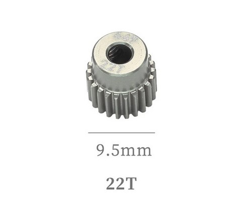 HARD COATED ALU 64P PITCH 21T - 54T PINION GEAR FOR 1/8 1/10 CAR BUGGY MONSTER - Picture 2 of 58