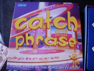 2005 Catch Phrase Brettspiel basierend auf der TV-Show IN AUSGEZEICHNETEM SAUBEREM ZUSTAND