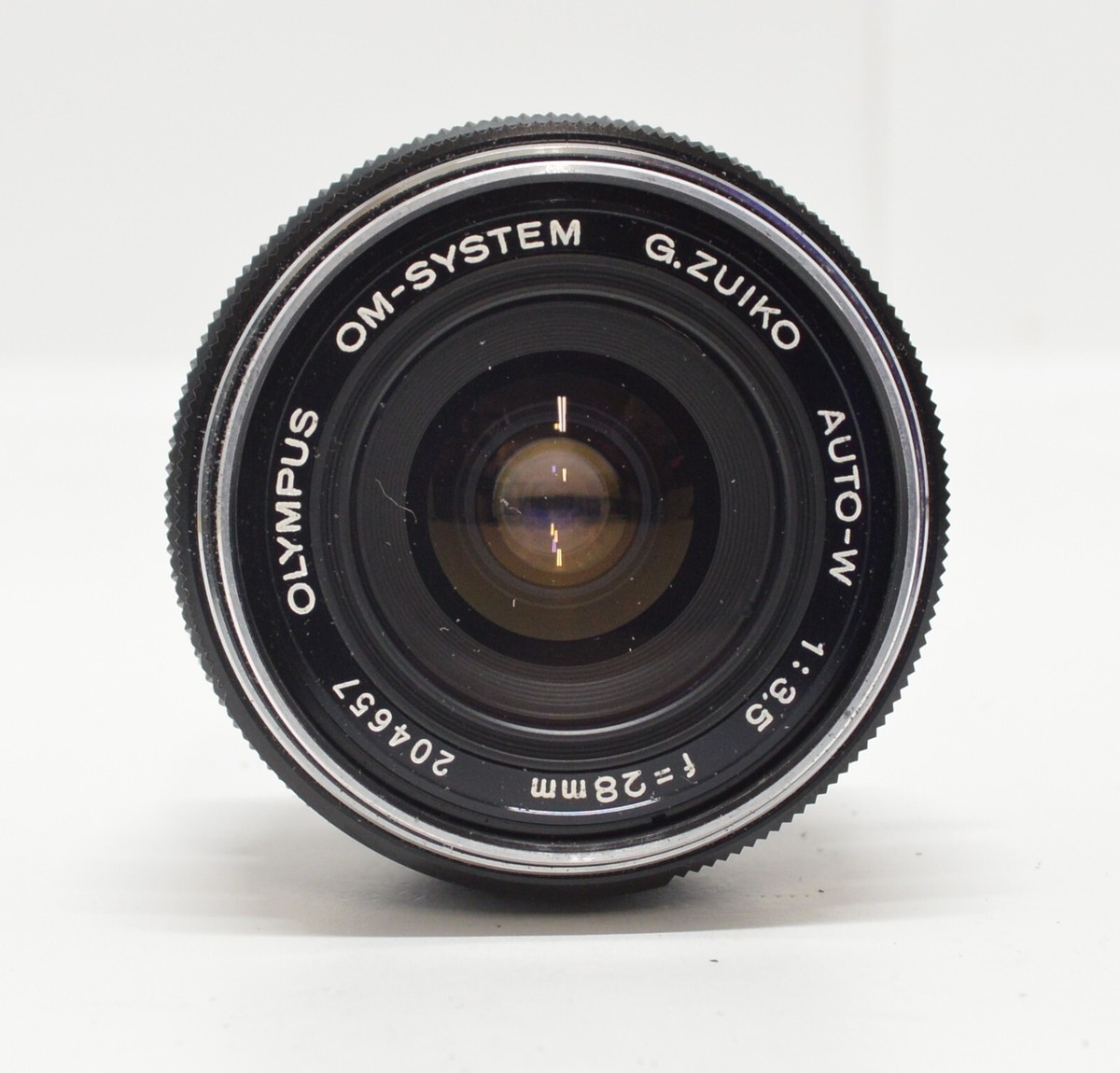 デジタルカメラ OM-SYSTEM G.ZUIKO AUTO-W 1:3.5 f=28mm Olympus OM System G Zuiko Auto-W 1:3.5 F=28mm Wide Angle