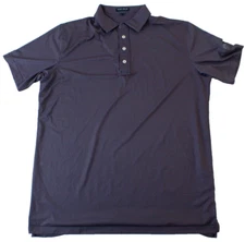 Peter Millar Crown Crafted Men's Polo Shirt Size L - Bonsai Tree on Sleeve