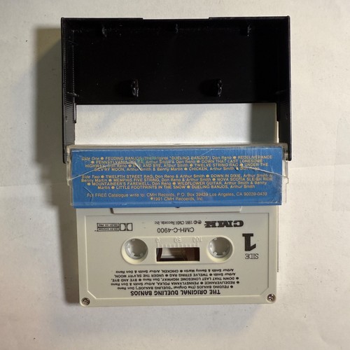 Arthur Smith Don Reno – The Original Dueling Banjos Cassette Tape 1991 - Picture 2 of 2