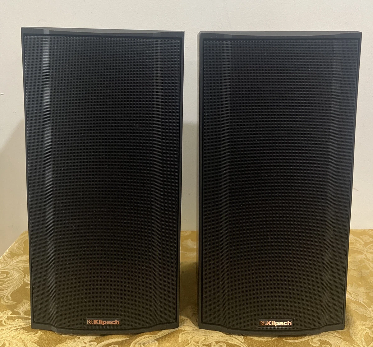 Klipsch KSB 2.1 Black Bookshelf Home Theater Speakers eBay