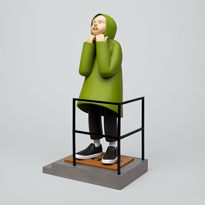 Yusuke Hanai Rain フィギュア Yusuke Hanai Rain フィギュア 花井祐介 Yusuke Hanai Rain Figure