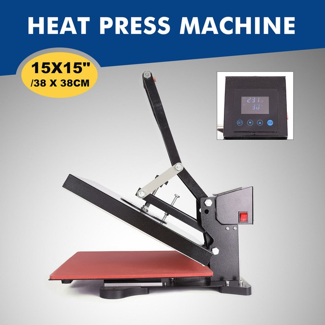 digital clamshell heat press