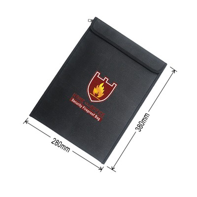  Waterproof Bag Document Holder Feuerfeste Aktentasche Dokumentkoffertasche