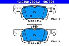 ATE Disc Brake Pad Set For PEUGEOT 308 Sw 1610814180