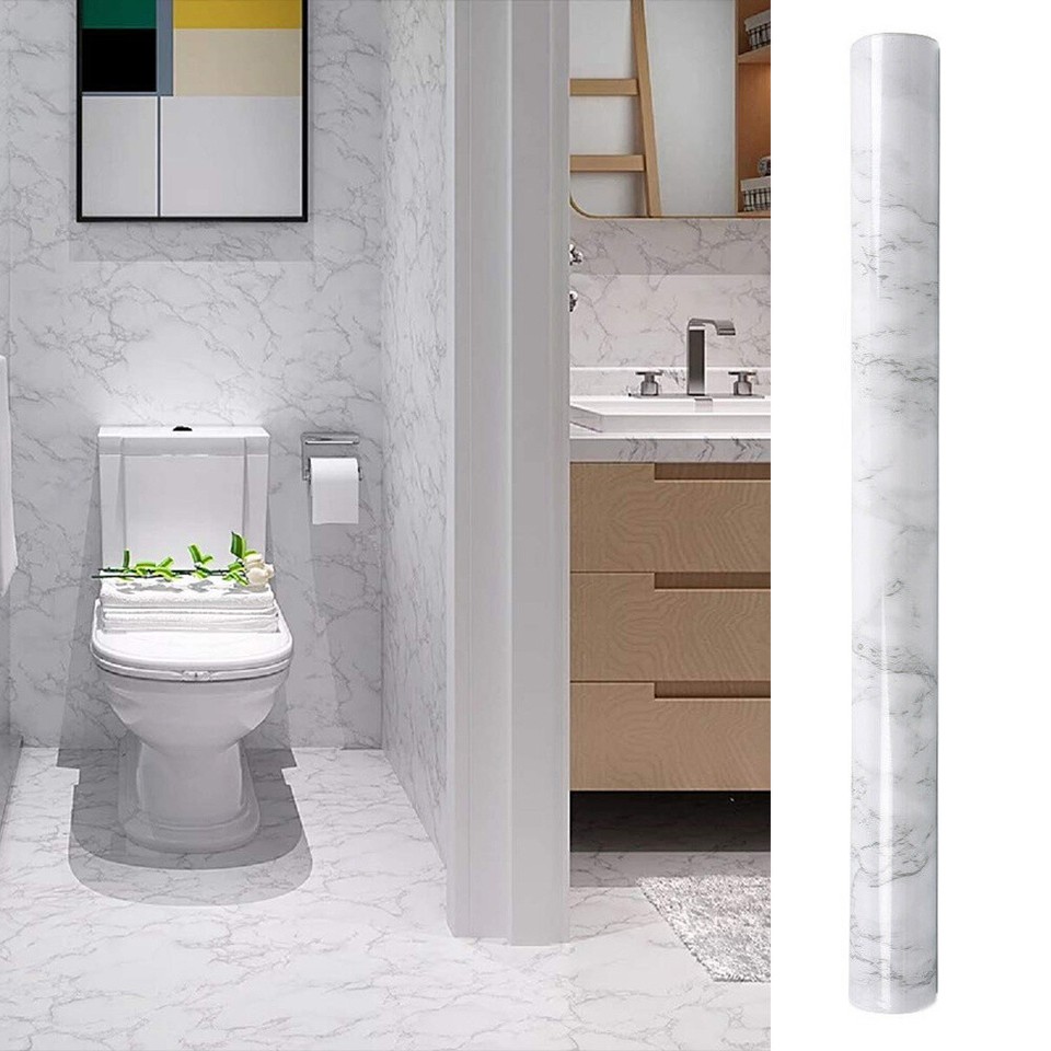 Marble Paper Granite Sticker Paper Gloss PVC Film Table Cabinet Cover ...