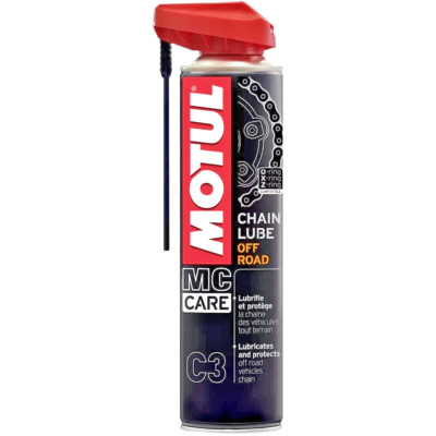 Motorrad Kettenspray MOTUL C3 Kettenschmierfett Off Road 400 ml Motocross Enduro