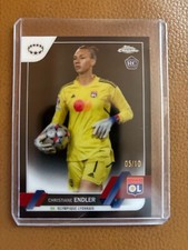 Christiane Endler 2022-23 Topps Chrome UEFA Women's Champions NERO /10 #89 RC