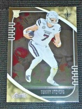 (1) 2020 Panini Absolute Tommy Stevens #192 Silver Base Rookie RC Card