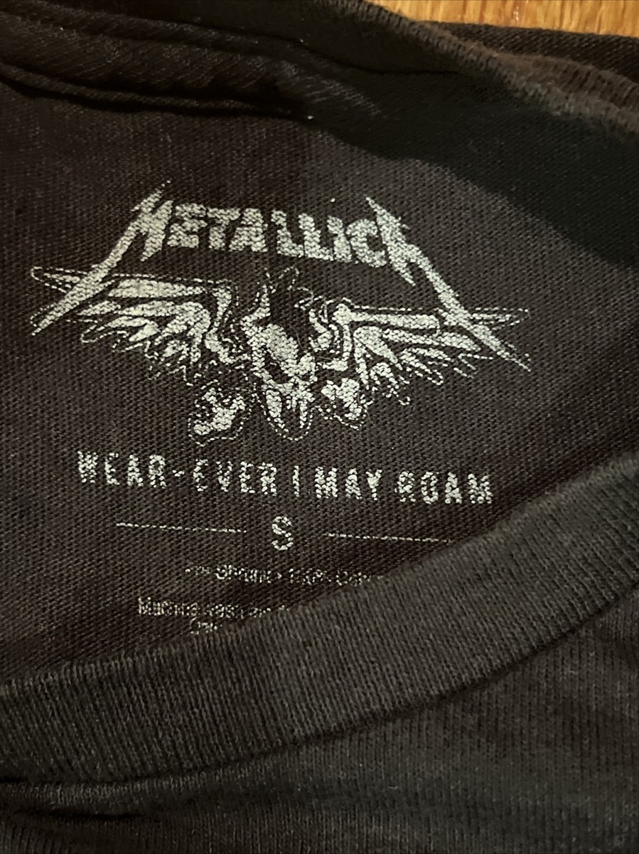 Metallica Worldwired Tour 2018 2019 T Shirt Mens Size Small Black