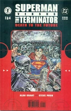 Superman Versus Terminator Death To The Future #1 Skynet Metropolis Conner 1999