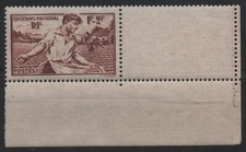 France 1940 : N°467 Au PROFIT DU SECOURS NATIONAL. SEMAILLES - NEUF** TB
