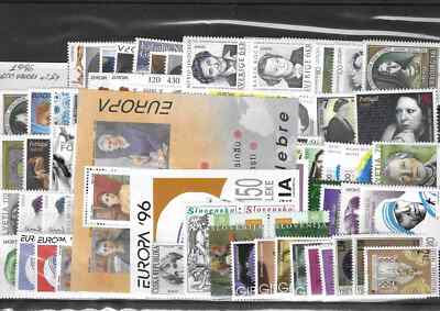 1996 EUROPA C.E.P.T.: Jahrgang komplett neu 100 Werte +2 BF