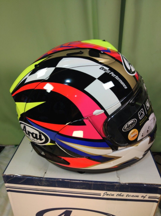 Arai RX-7X Corsair-X Kevin Schwantz US 30th Anniversary S size 55