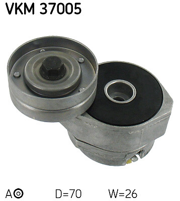 SKF VKM 37005 Spannrolle, Keilrippenriemen für HONDA,LAND ROVER,MG,ROVER