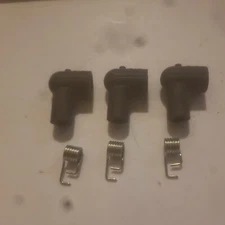 VINTAGE RACING GO KART SPARK PLUG CAPS WITH WIRES FOR McCULLOCH  CART