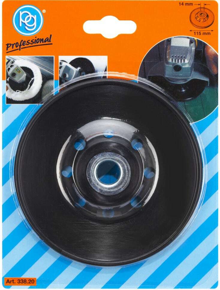 Platorello Smerigliatrice Poggi 115mm Nylon - Art. 338.20 (10 Pezzi) - 2