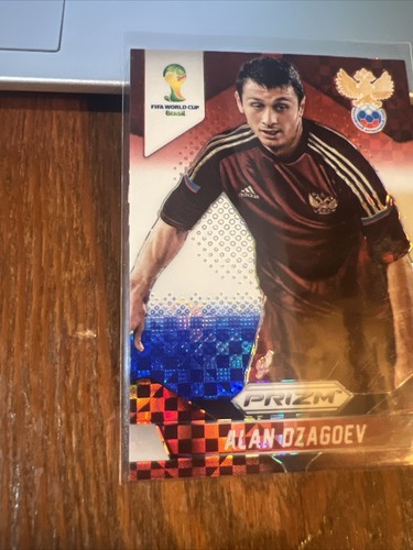 Alan Dzagoev 2014 Panini Prizm World Cup Red White & Blue Power Plaid #167 - Picture 3 of 6