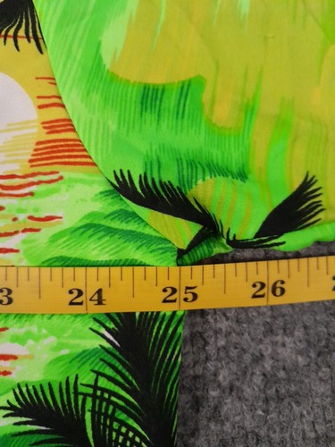 Camisa Rima Para Hombres Grande Verde Campamento Hawaiano Relax Palmeras Veleros Terivoile - Imagen 5 de 8