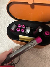 Dyson Hair Dryer Multi Styler Airwrap Complete  Pink Silver Color Brand New