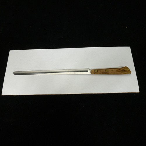 Ekco Flint Arrowhead Stainless Vanadium USA Bread Knife 9 inch Serrated Blade - Picture 2 of 7