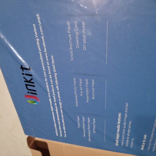 Uinkit 100 Sheets Brochure Paper Glossy Double Sided 11x17 Inkjet 54lb 200g NEW - Picture 10 of 11