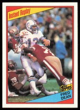 1984 Topps Football Instant Replay #355 Fred Dean San Francisco 49ers