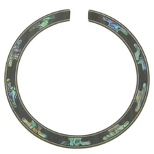 KAISH Acoustic Guitar Soundhole Rosewood Rosette Abalone Inlay Design