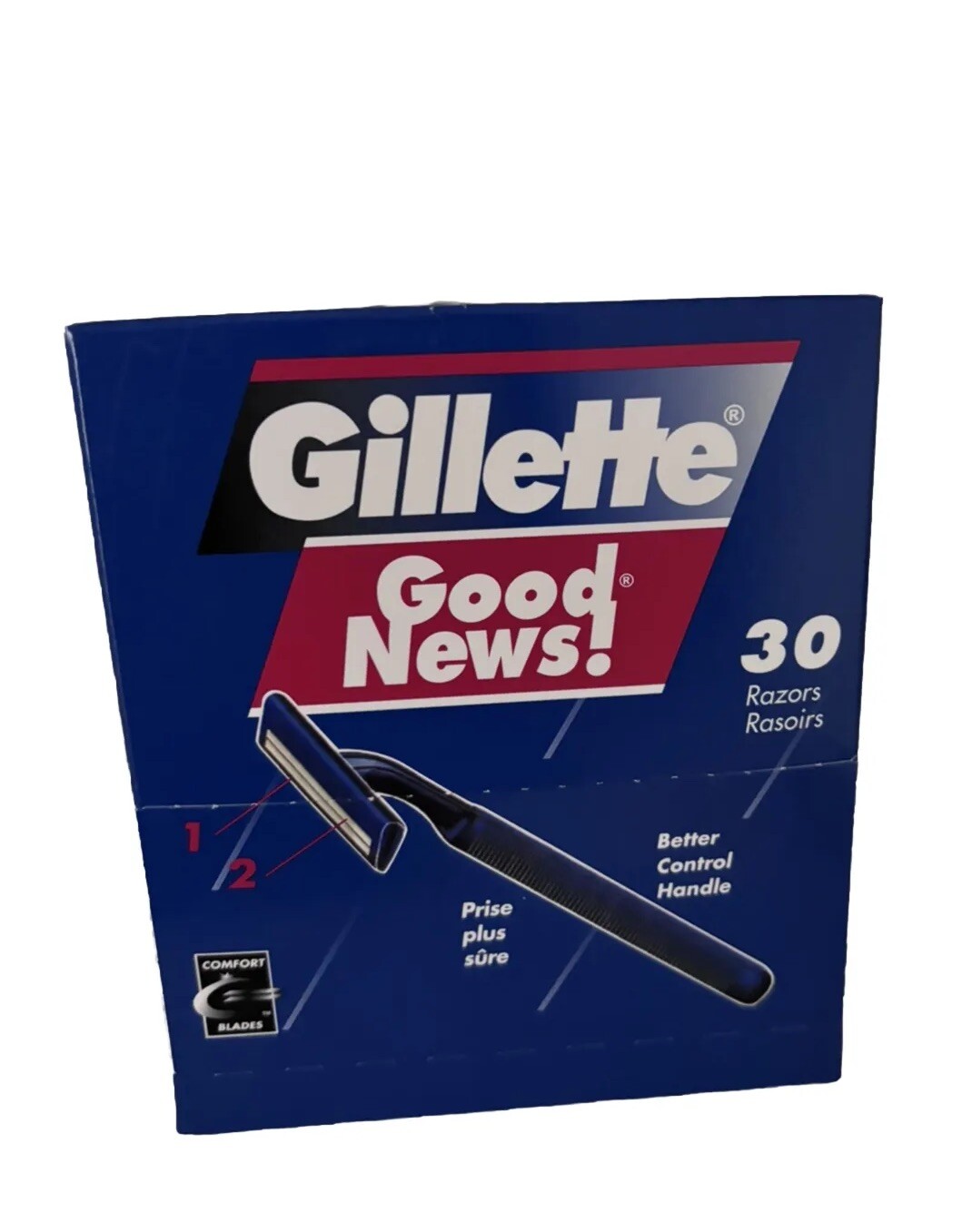 Gillette Good News Disposable Razors Twin Blade Box of 30 Pieces, Free
