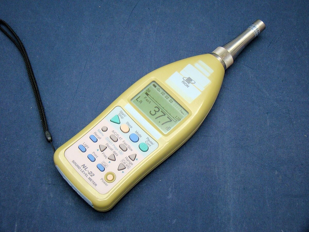 RION NL-22 Normal Sound Level Meter NX-22J Used JPN | eBay RION NL-22 Normal Sound Level Meter NX-22J Used JPN | eBay