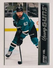 JEFFREY VIEL 2021-22 Upper Deck Series 1 Young Guns Rookie #233 San Jose Sharks