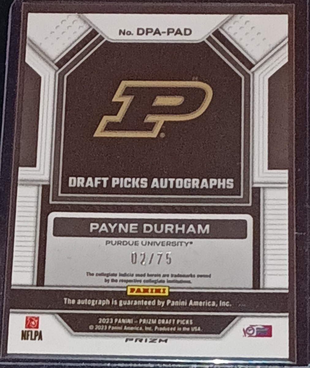 ウエダス－パ－パルサ－ 2023 Panini Prizm Draft Picks Autographs Orange Pulsar Prizm