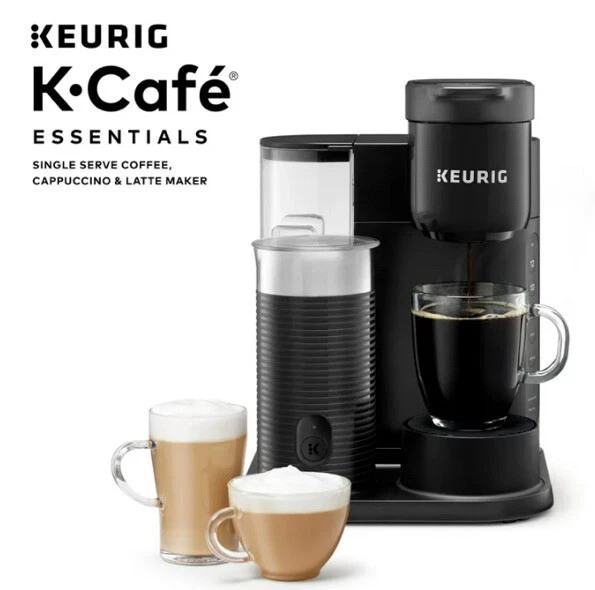 Keurig K-Cafe SMART Single Serve K-Cup Pod Coffee, Latte and